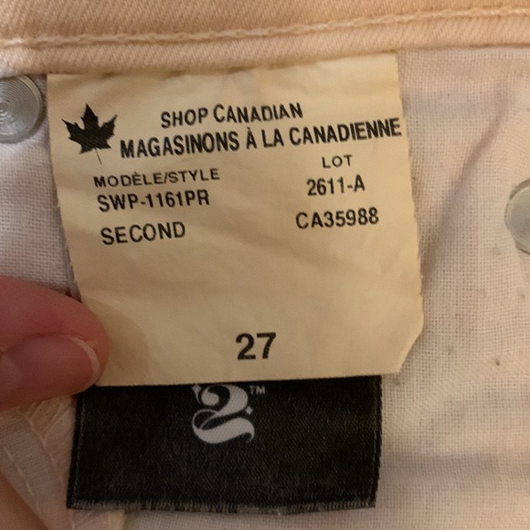 Yoga Jeans Pink Floral Skinny Ankle (size 27) - Picture 6 of 7